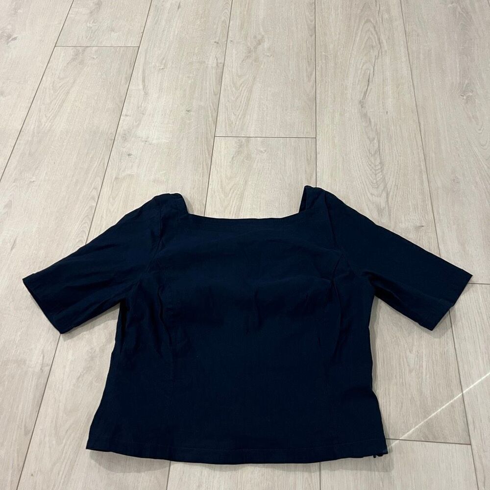 Maeve  navy women top size XL
